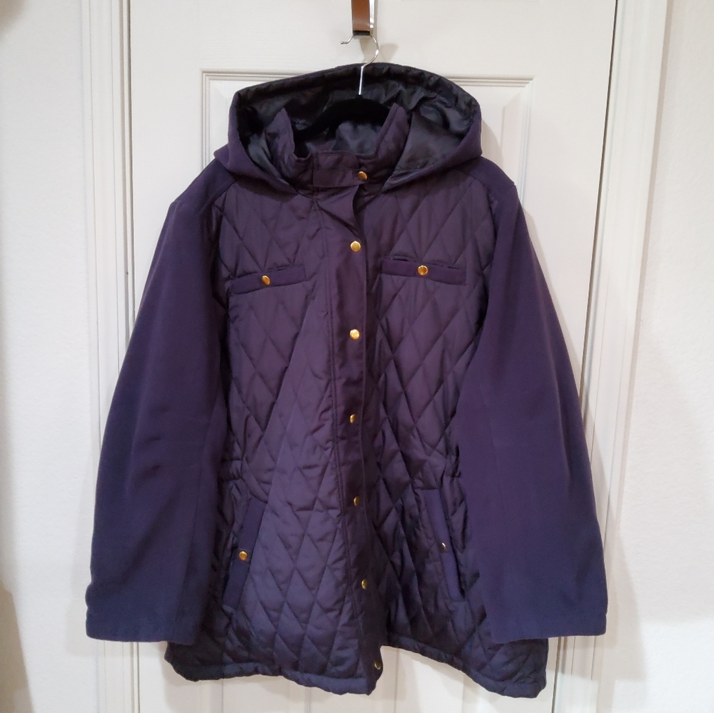 Quilted/Fleece Coat/Jacket 3X